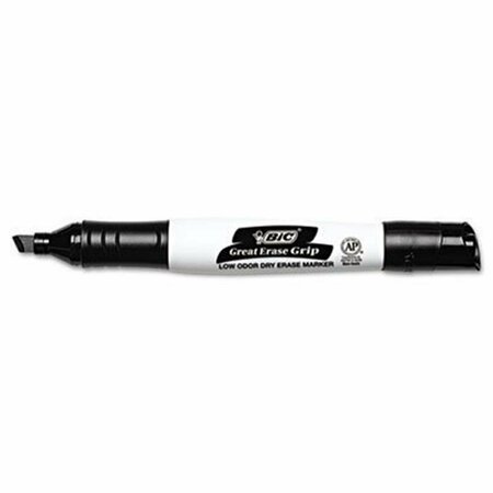 DAVENPORT & CO BIC Corporation  Great Erase Grip Dry Erase Markers - Black Ink DA3354930